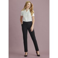 Womens Bandless Elastic Waist Pant