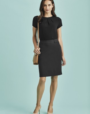 Womens Multi-Pleat Skirt