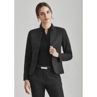 Womens Short Jacket with Reverse Lapel