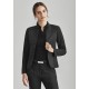 Womens Short Jacket with Reverse Lapel