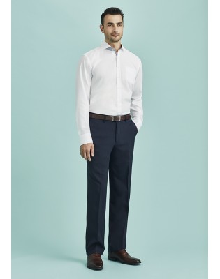 Mens Flat Front Pant Stout