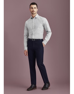 Slim Pant Mens Flat Front