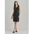 Womens Sleeveless V Neck Dress