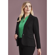 Womens Two Button Mid Length Jacket