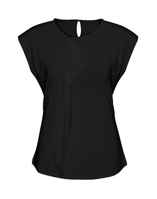 Ladies Mia Pleat Knit Top