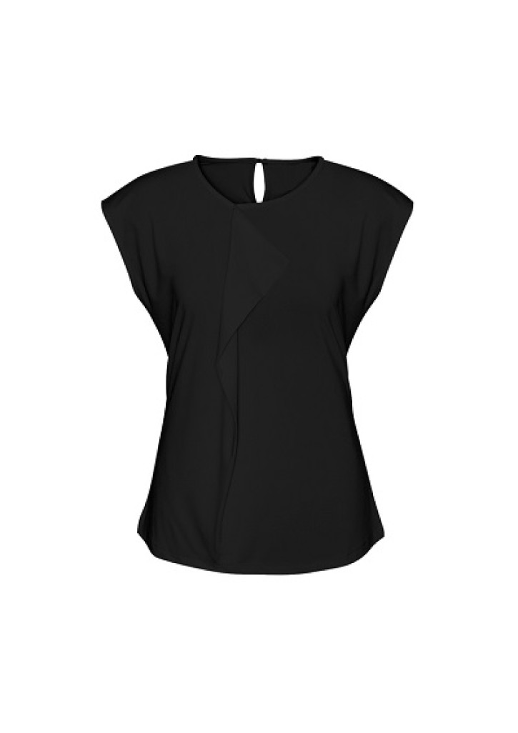 Ladies Mia Pleat Knit Top