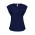 Ladies Mia Pleat Knit Top - Midnight Blue