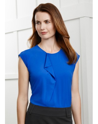 Ladies Mia Pleat Knit Top