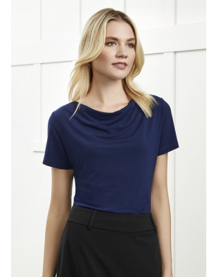 Ladies Ava Drape Knit Top