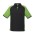 Mens Nitro Polo - Black/Green/White
