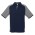 Mens Nitro Polo - Navy/Grey/White