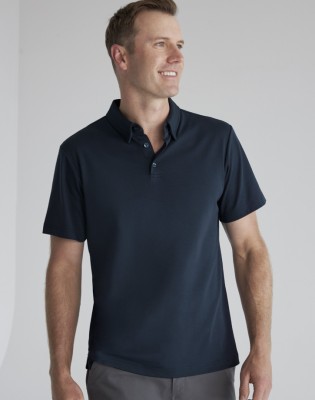 Mens Lotus Short Sleeve Polo
