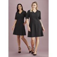 Womens Siena Extended Sleeve Dress