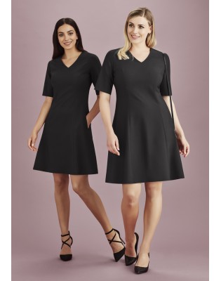 Womens Siena Extended Sleeve Dress