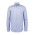 Mens Bristol Tailored Long Sleeve Shirt - White/Navy