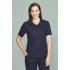 Parks Womens Zip Front Crossover Scrub Top