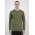Mens Basis Long Sleeve Tee - Army