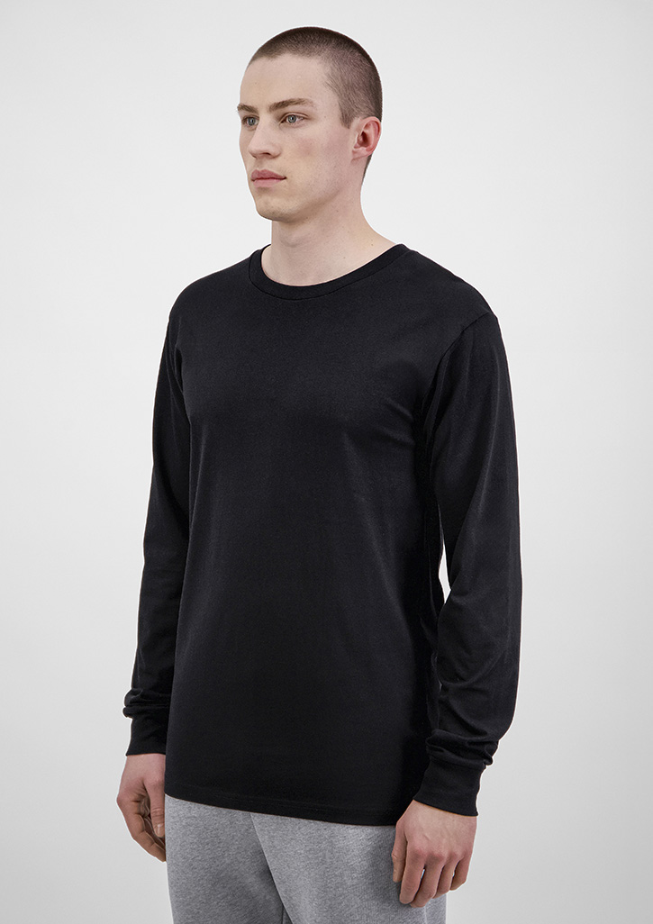 Mens Basis Long Sleeve Tee