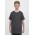 Kids Basis Short Sleeve Tee - Charcoal Marle