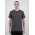 Mens Basis Short Sleeve Tee - Charcoal Marle