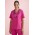 Womens Pink V-Neck Scrub Top - Pink