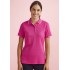 Womens Pink Short Sleeve Polo