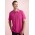 Mens Pink Short Sleeve Polo - Pink