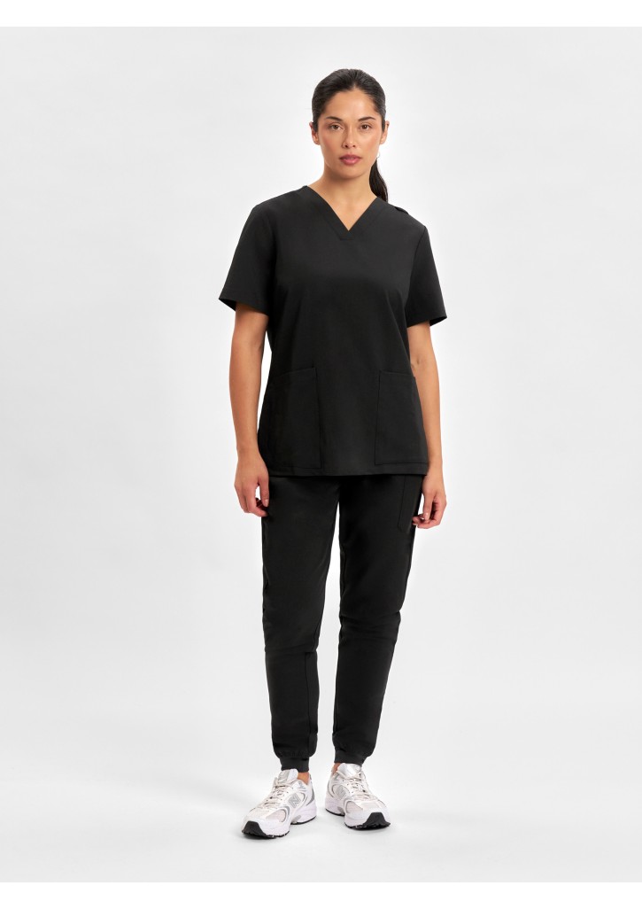 Womens Pulse V-Neck Scrub Top