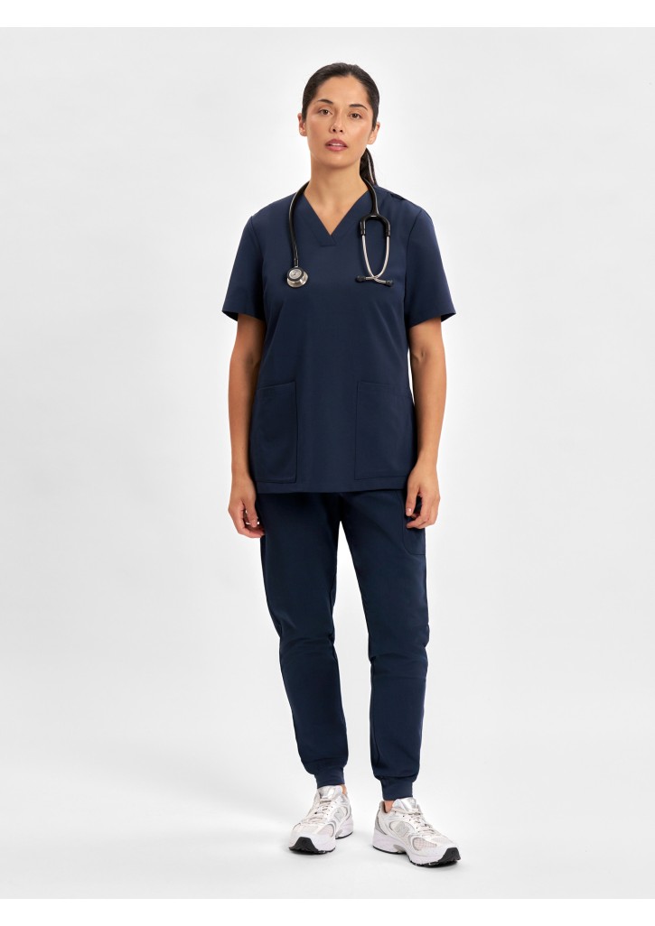 Womens Pulse V-Neck Scrub Top