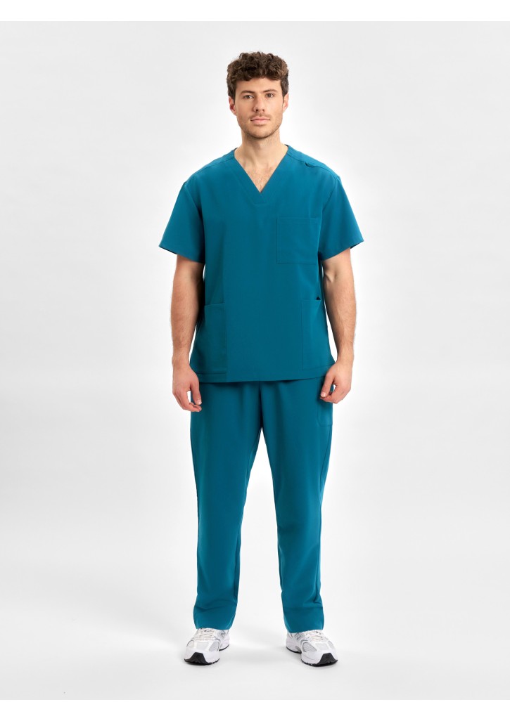 Unisex Pulse V-Neck Scrub Top