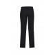 Mens Comfort Waist Flat Front Pant