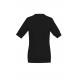 Womens Zip Front Short Sleeve Knit