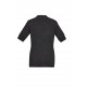 Womens Zip Front Short Sleeve Knit