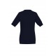 Womens Zip Front Short Sleeve Knit
