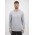 Mens Basis Long Sleeve Tee - Grey Marle