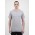 Mens Basis Short Sleeve Tee - Grey Marle