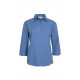 Ladies Micro Check 3/4 Sleeve Shirt