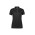 Womens Focus Short Sleeve Polo - Black/White