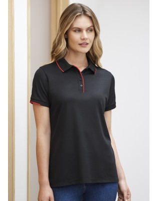 Womens Focus Short Sleeve Polo