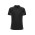 Unisex Grid Short Sleeve Polo - Black/Grey