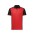 Mens Dart Short Sleeve Polo - Black/Red