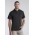 Mens Lotus Short Sleeve Polo - Black