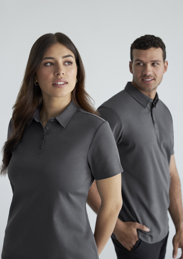 Mens Lotus Short Sleeve Polo