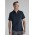 Mens Lotus Short Sleeve Polo - Navy
