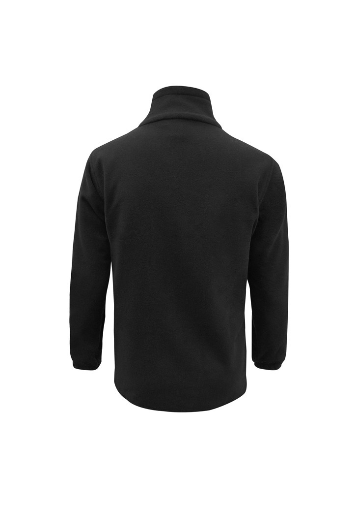 Mens Plain Micro Fleece Jacket