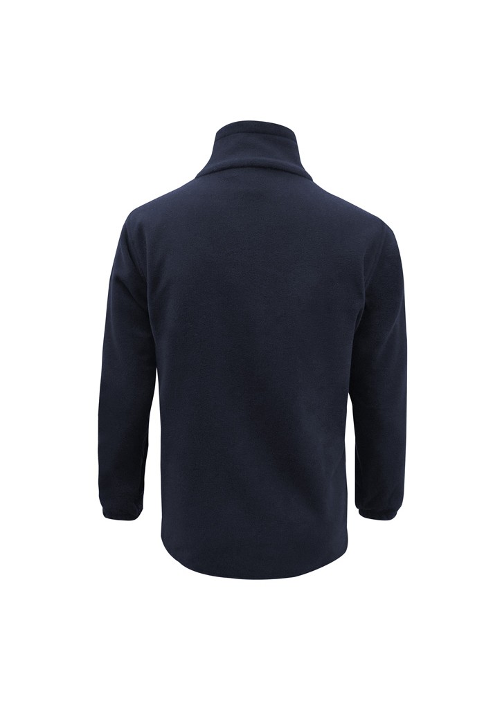 Mens Plain Micro Fleece Jacket