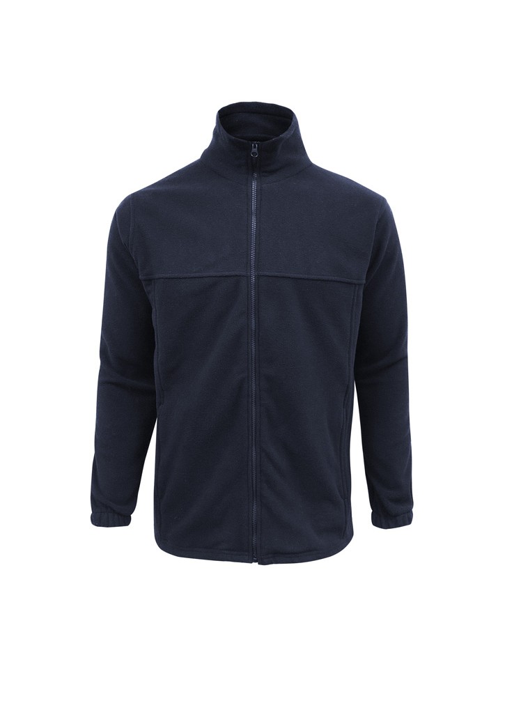 Mens Plain Micro Fleece Jacket