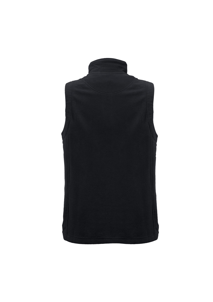 Ladies Plain Micro Fleece Vest