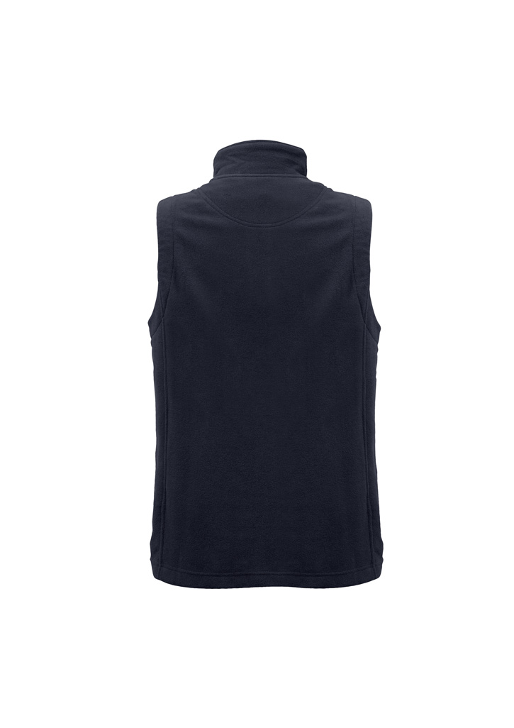 Ladies Plain Micro Fleece Vest