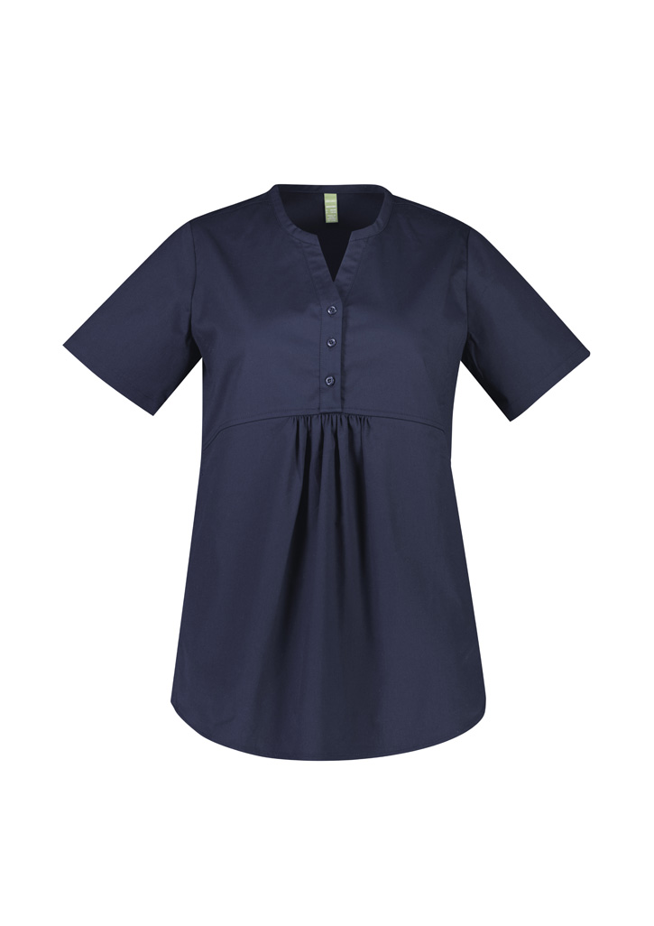 Rose Womens Tunic Scrub Top